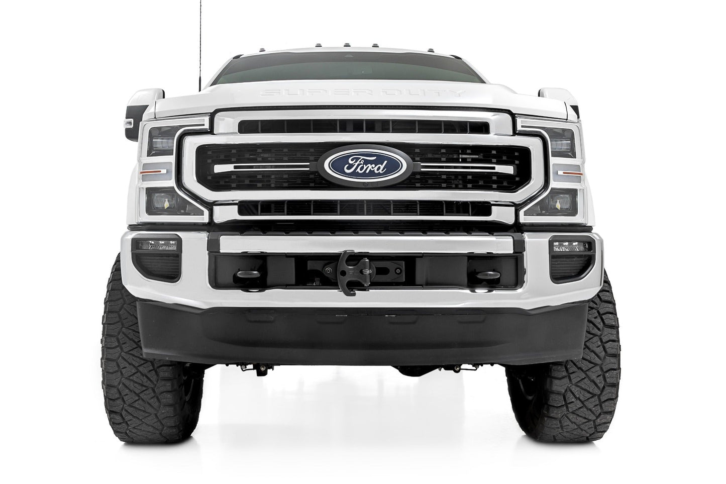 Rough Country 51119 Hidden Winch Mount | Ford F-250/F-350 Super Duty 2WD/4WD (2020-2022)