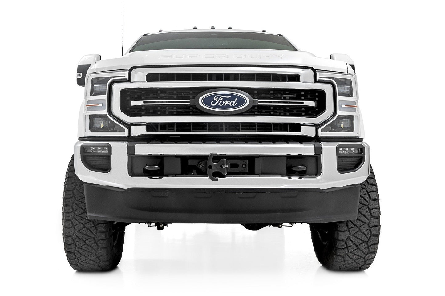 Rough Country 51127 Hidden Winch Mount | PRO12000S | Ford F-250/F-350 Super Duty 2WD/4WD (20-22)
