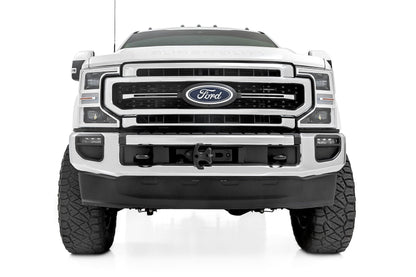 Rough Country 51127 Hidden Winch Mount | PRO12000S | Ford F-250/F-350 Super Duty 2WD/4WD (20-22)