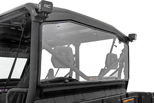 Rough Country 98162032A Rear Cab Panel | Scratch Resistant | Can-Am Defender HD 8/HD 9/HD 10