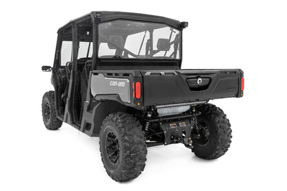 Rough Country 98162032A Rear Cab Panel | Scratch Resistant | Can-Am Defender HD 8/HD 9/HD 10