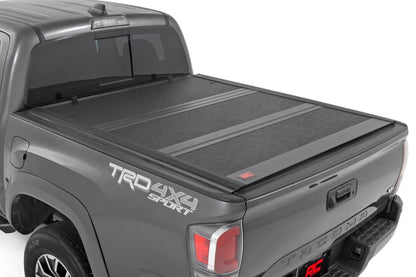 Rough Country 47420600B Hard Low Profile Bed Cover | 6' Bed | Toyota Tacoma 2WD/4WD (2016-2023)
