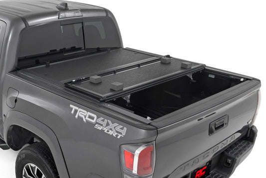 Rough Country 47420600B Hard Low Profile Bed Cover | 6' Bed | Toyota Tacoma 2WD/4WD (2016-2023)