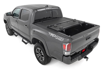 Rough Country 47420500B Hard Low Profile Bed Cover | 5' Bed | Toyota Tacoma 2WD/4WD (2016-2023)