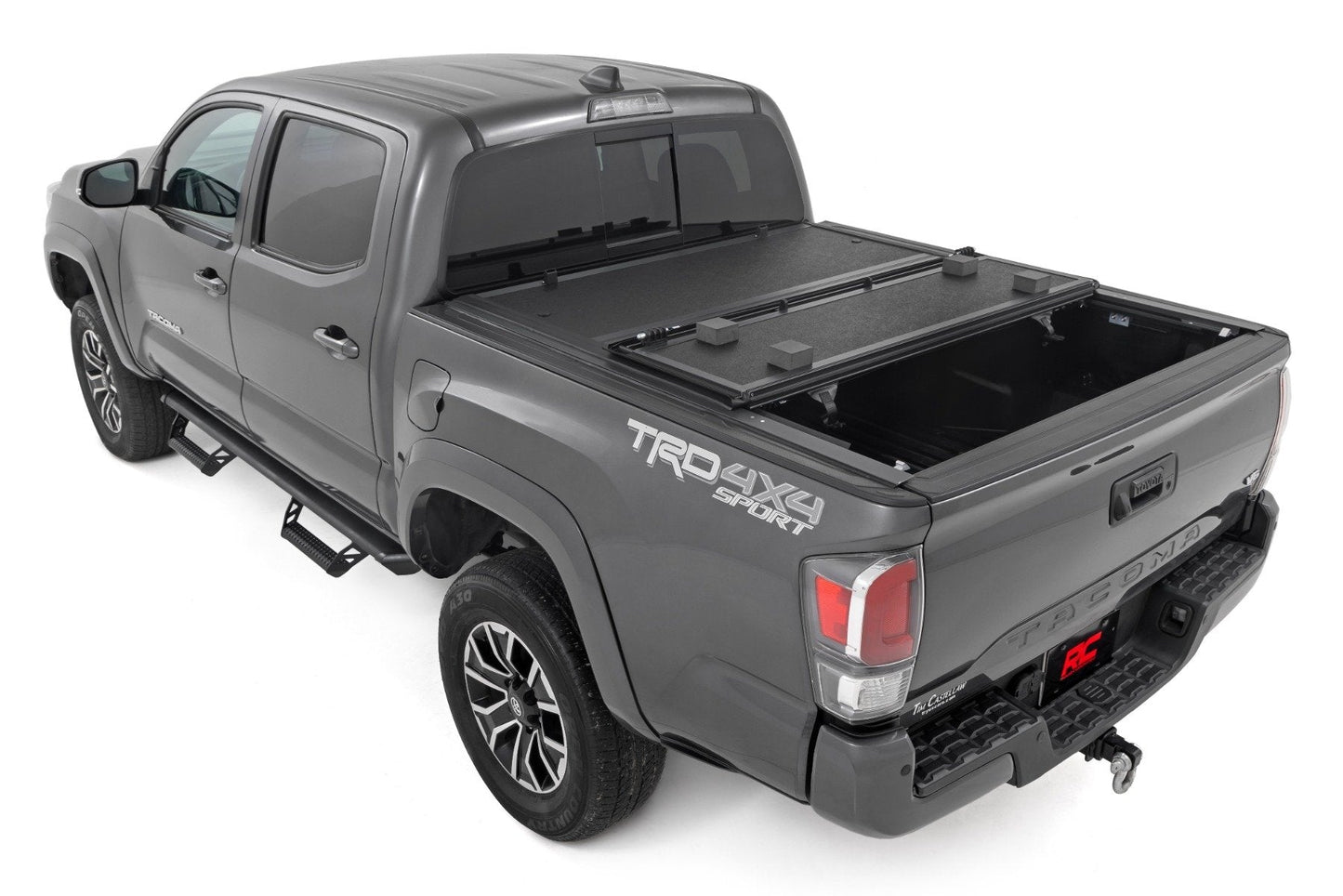 Rough Country 47420600B Hard Low Profile Bed Cover | 6' Bed | Toyota Tacoma 2WD/4WD (2016-2023)