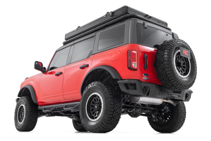 Rough Country RCF21584F Nerf Steps | Wheel to Wheel | 4 Door | Ford Bronco 4WD (2021-2025)
