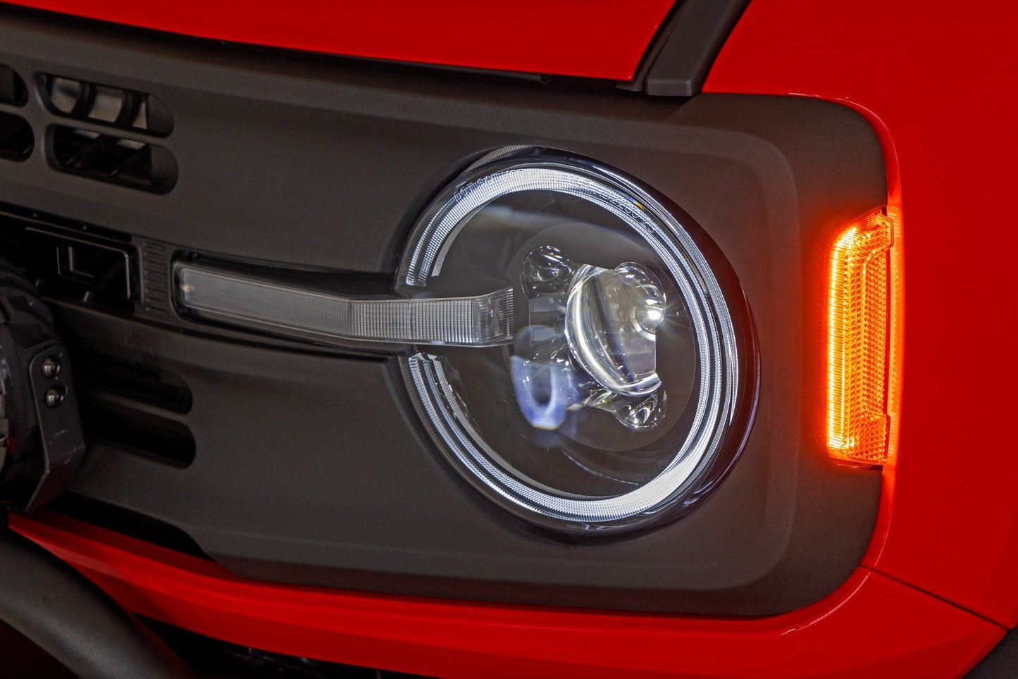 Rough Country RCH5500 DRL Halo LED Headlights | DOT Approved | Ford Bronco 4WD (2021-2025)