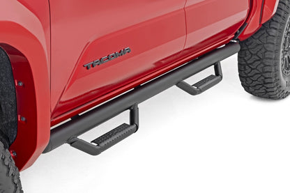 Rough Country RCT2480CC Nerf Steps | Cab Length | Double Cab | Toyota Tacoma 2WD/4WD (2024-2025)