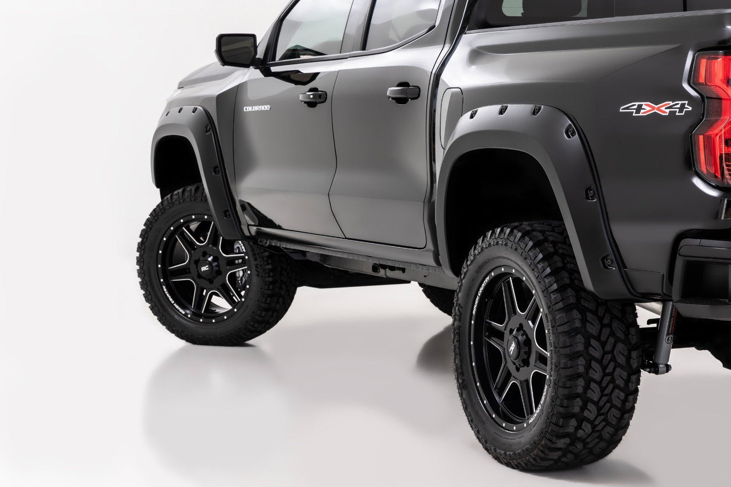 Rough Country F-C12311-GBA Pocket Fender Flares | GBA Gloss Black | Chevy Colorado 2WD/4WD (2023-2026)