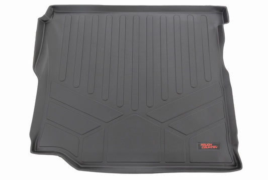 Rough Country M-6120 Rear Cargo Mat | W/ Sub | Jeep Wrangler Unlimited 4WD (2018-2025)