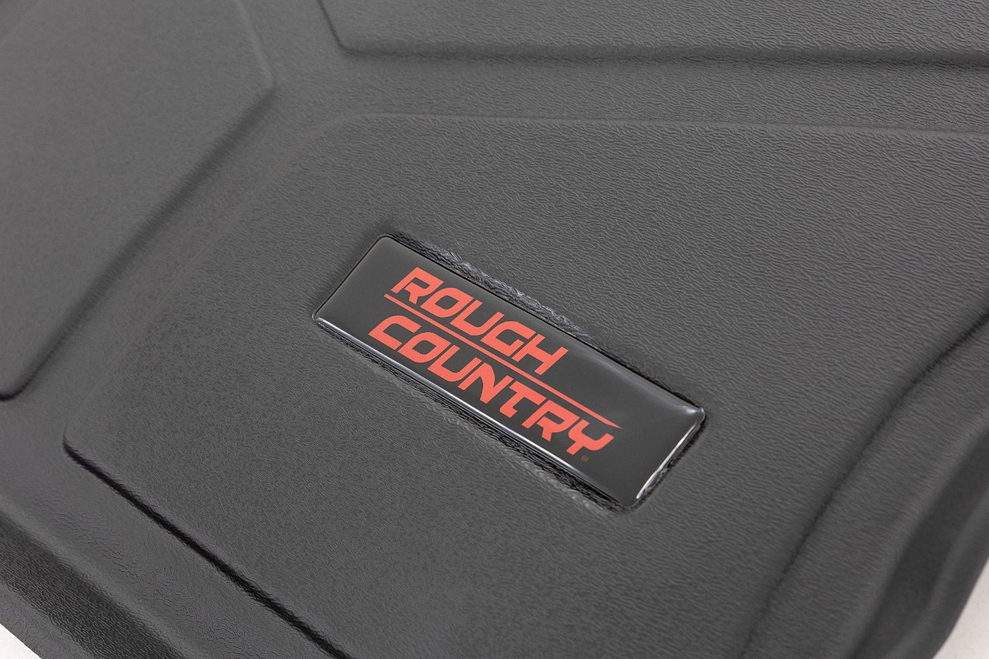 Rough Country M-6120 Rear Cargo Mat | W/ Sub | Jeep Wrangler Unlimited 4WD (2018-2025)