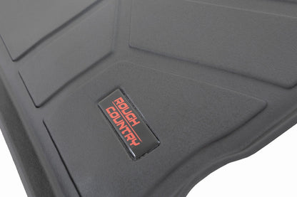 Rough Country M-6120 Rear Cargo Mat | W/ Sub | Jeep Wrangler Unlimited 4WD (2018-2025)