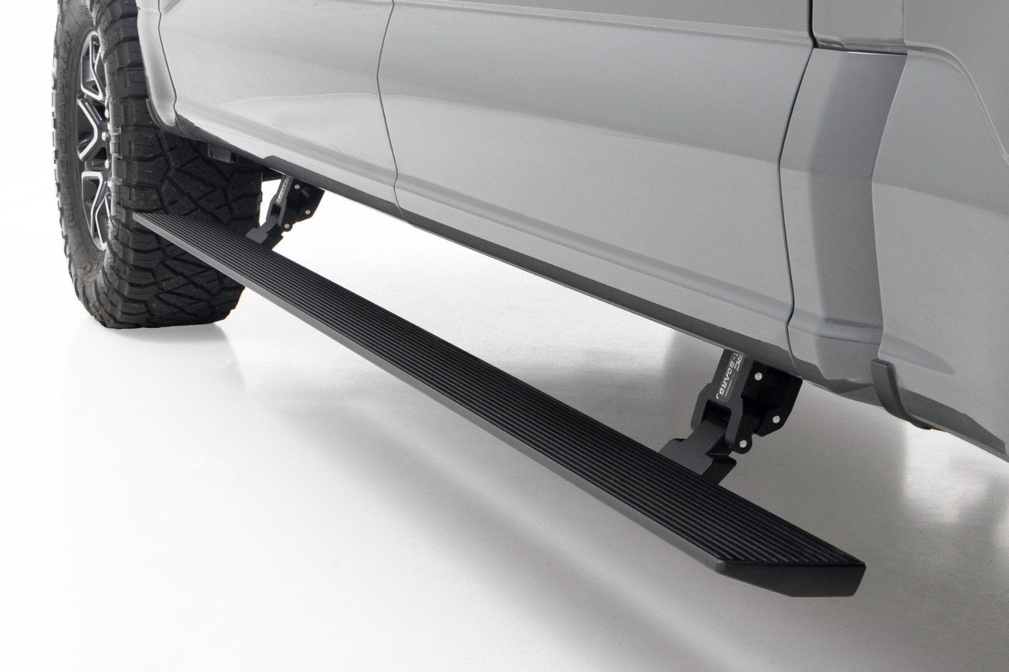Rough Country PSR71525 Power Running Boards | Dual Electric Motor | Ford F-150/Lightning/F-250/F-350/Raptor (15-26)