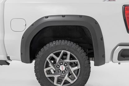 Rough Country F-C11950A Pocket Fender Flares | GMC Sierra 1500 2WD/4WD (2019-2025 & Classic)