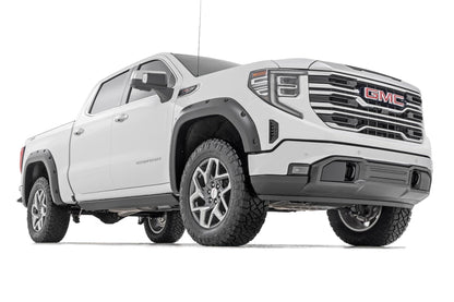 Rough Country F-C11950A Pocket Fender Flares | GMC Sierra 1500 2WD/4WD (2019-2025 & Classic)
