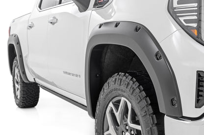 Rough Country F-C11950A-GHR Fender Flares | GHR Forest | GMC Sierra 1500 2WD/4WD (2019-2025 & Classic)