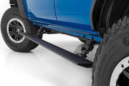 Rough Country PSR51330 Power Running Boards | Dual Electric Motor | 4 Door | Ford Bronco 4WD (21-25)