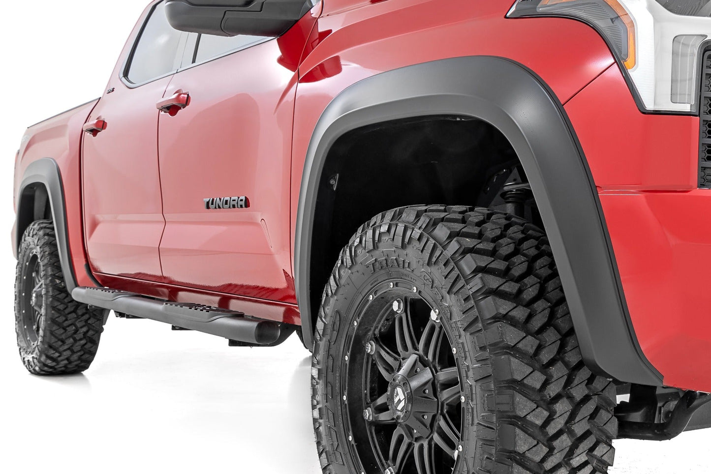 Rough Country S-T42211-1J9 Fender Flares | Sport | Silver | Toyota Tundra 2WD/4WD (2022-2025)