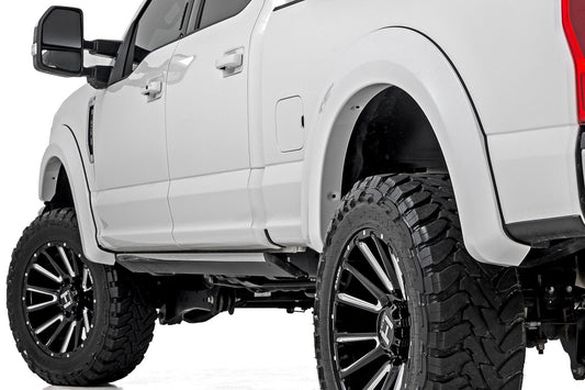 Rough Country S-F21112-J7 Fender Flares | Sport | J7 Magnetic Grey | Ford F-250/F-350 Super Duty (17-22)
