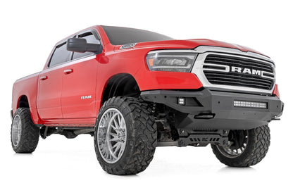 Rough Country 10808ATH Front Bumper w/Skid Plate & Tow Hooks | Ram 1500 2WD/4WD (2019-2024)