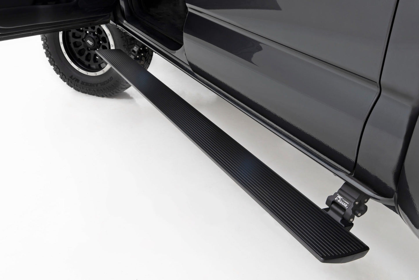 Rough Country PSR652110 Power Running Boards | Dual Electric Motor | Double Cab | Toyota Tacoma (05-23)