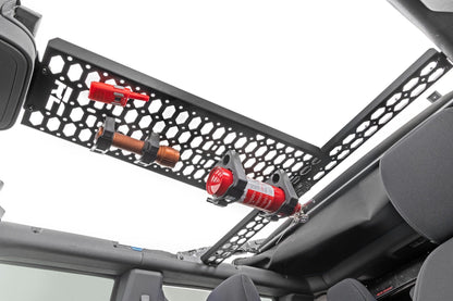 Rough Country 51124 Molle Mounting Panel w/ LED Dome Light | Overhead | Ford Bronco 4WD (21-25)