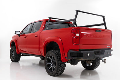 Rough Country 10201 Bed Rack | Aluminum | Chevy Silverado 1500 2WD/4WD (2019-2026 & Refresh)