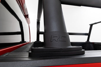 Rough Country 10201 Bed Rack | Aluminum | Chevy Silverado 1500 2WD/4WD (2019-2026 & Refresh)
