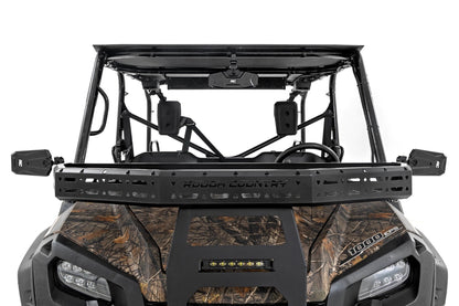 Rough Country 99209 UTV Aluminum Side View Mirrors | Horizontal