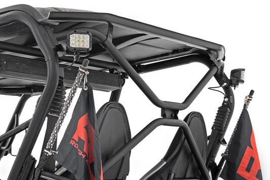 Rough Country 94006 LED Light | Rear Mount | 2" Black Pair | Spot | Kawasaki Teryx 4 1000/Teryx 800