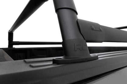 Rough Country 10407 Bed Rack | Half Rack | Aluminum | Ford F-150 2WD/4WD (2015-2025)