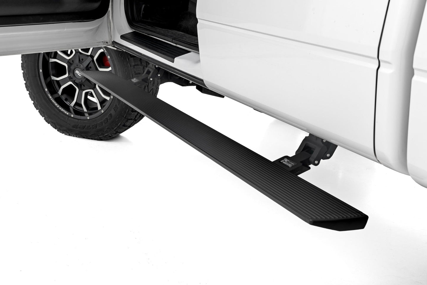 Rough Country PSR71529 Power Running Boards | Dual Electric Motor | Crew Cab | Ford F-150 (09-14)