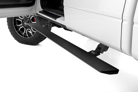 Rough Country PSR71529 Power Running Boards | Dual Electric Motor | Crew Cab | Ford F-150 (09-14)