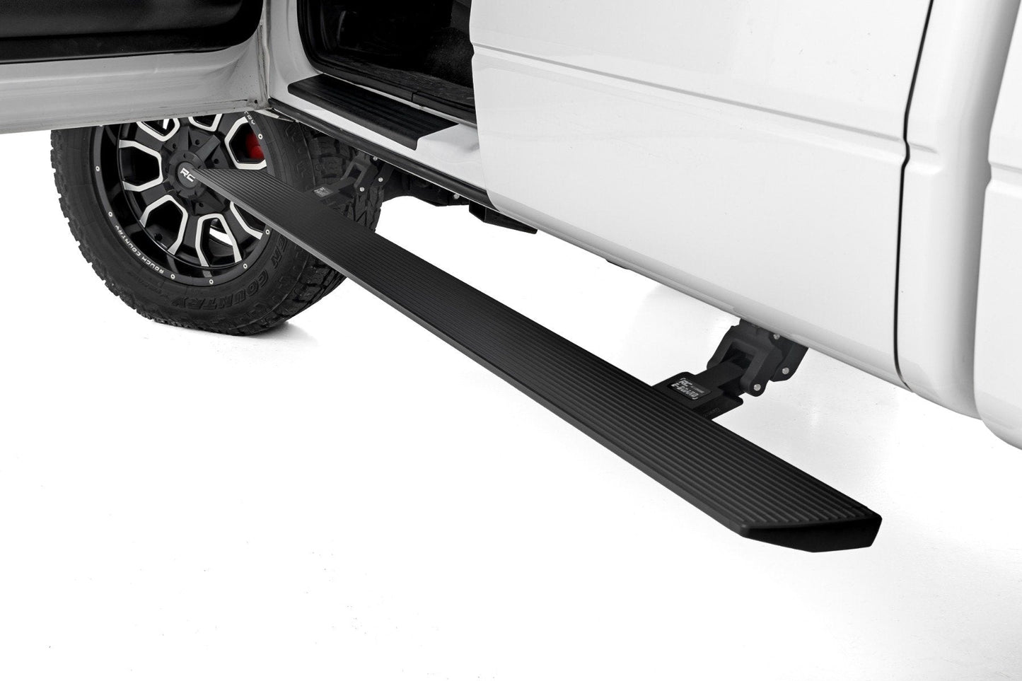 Rough Country PSR71534 Power Running Boards | Dual Electric Motor | Super Cab | Ford F-150 (09-14)