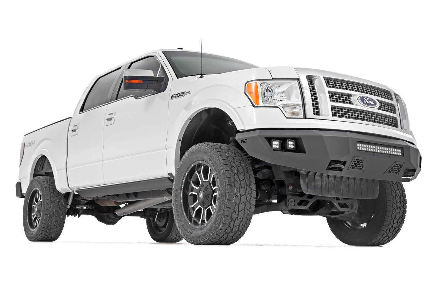 Rough Country PSR71529 Power Running Boards | Dual Electric Motor | Crew Cab | Ford F-150 (09-14)
