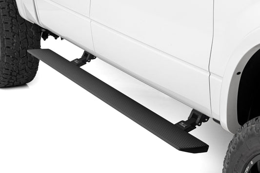 Rough Country PSR71529 Power Running Boards | Dual Electric Motor | Crew Cab | Ford F-150 (09-14)