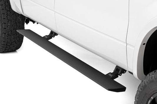 Rough Country PSR71534 Power Running Boards | Dual Electric Motor | Super Cab | Ford F-150 (09-14)