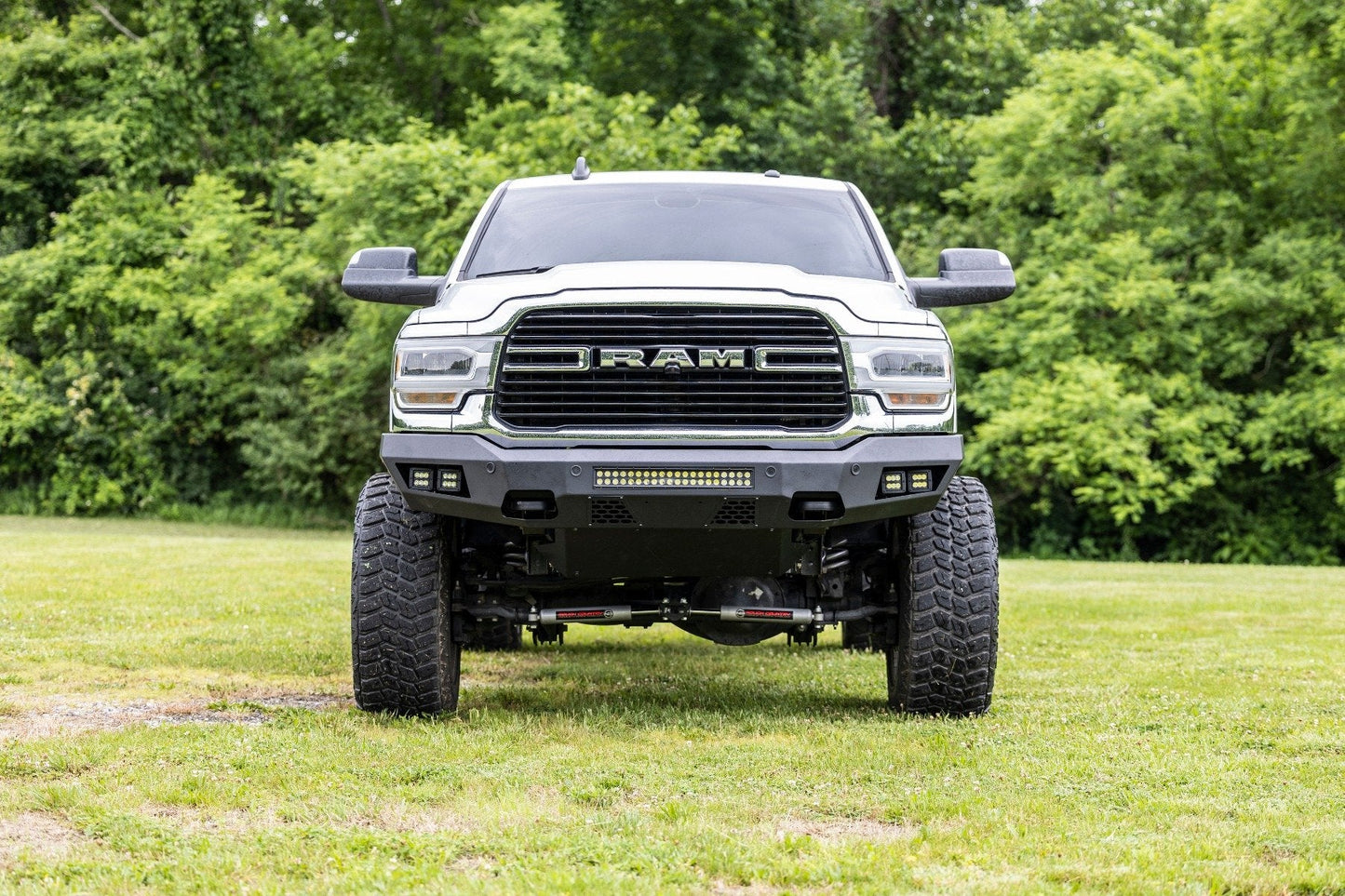 Rough Country 8749430 N3 Steering Stabilizer | Dual | 2.5-8 Inch Lift | Ram 2500 (14-26)/3500 (13-25)