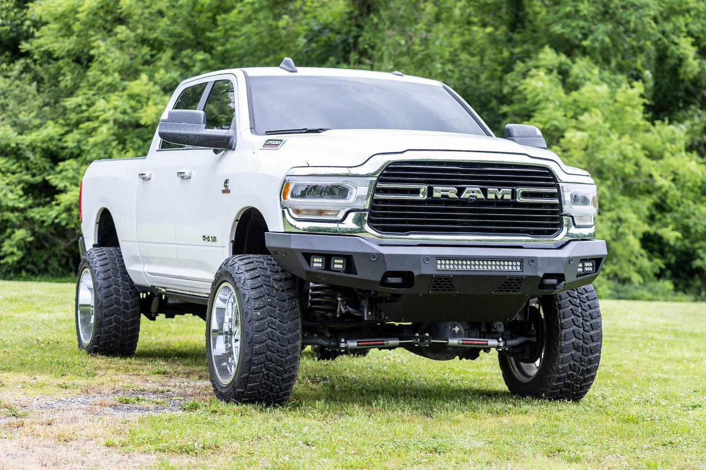 Rough Country 8749430 N3 Steering Stabilizer | Dual | 2.5-8 Inch Lift | Ram 2500 (14-26)/3500 (13-25)