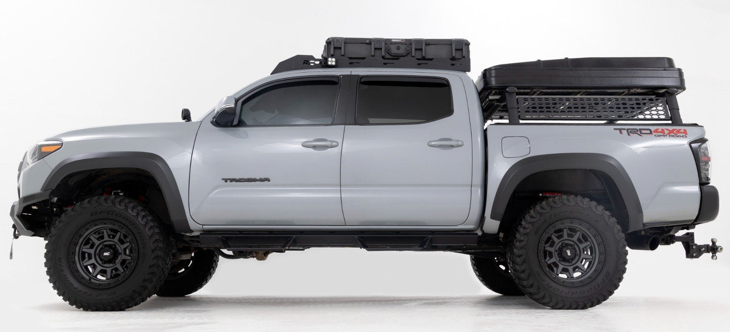 Rough Country 73115 Bed Rack | Half Rack | Aluminum | Toyota Tacoma 2WD/4WD (2005-2023)