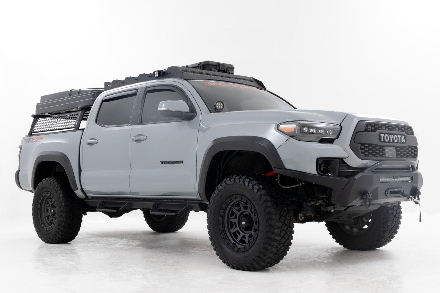 Rough Country 73115 Bed Rack | Half Rack | Aluminum | Toyota Tacoma 2WD/4WD (2005-2023)