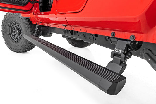 Rough Country PSR610530 Power Running Boards | Dual Electric Motor | Jeep Gladiator JT 4WD (20-25)