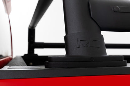 Rough Country 10204 Bed Rack | Half Rack | Aluminum | Chevy Silverado 1500 2WD/4WD (2019-2026 & Refresh)