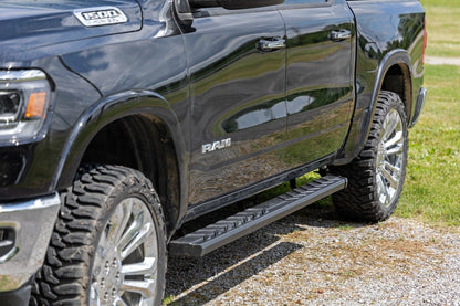 Rough Country 41004A BA2 Running Board | Side Step Bars | Ram 1500 (19-26)/1500 TRX (21-24)
