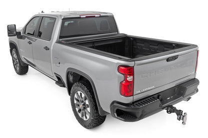 Rough Country 46110690 Retractable Bed Cover | 6'9" Bed | Chevy/GMC 2500HD/3500HD (20-25)