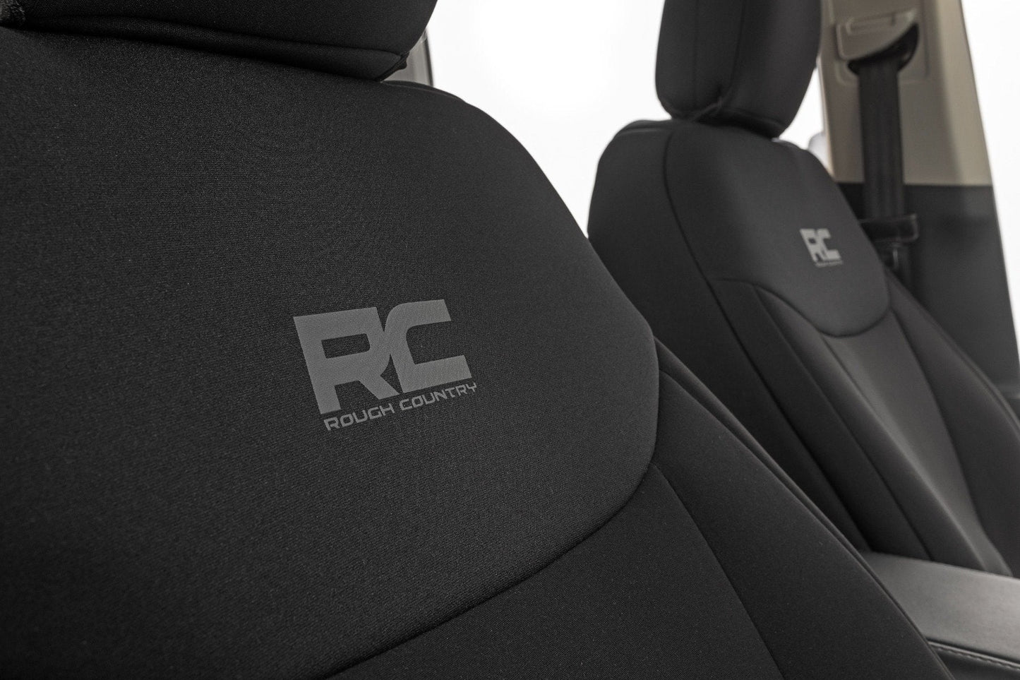 Rough Country 91065 Seat Covers | FR & RR W/Armrest | Crew Cab | Ford Maverick 2WD/4WD (22-26)