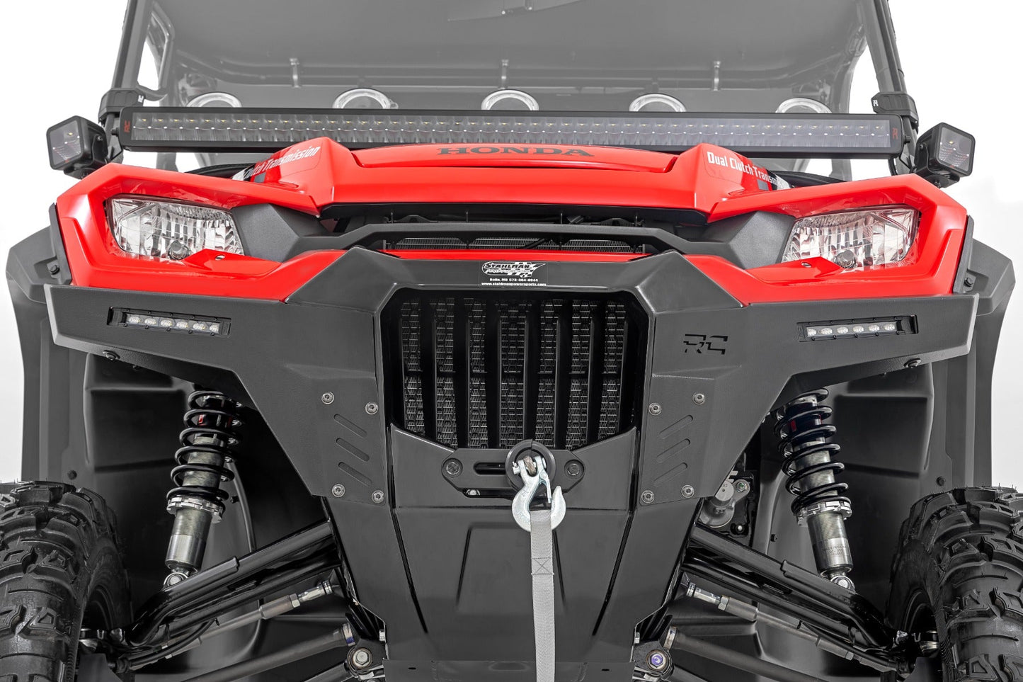 Rough Country 92088 Bumper Wings | Stinger | 6" Led Combo | Honda Pioneer 1000-6