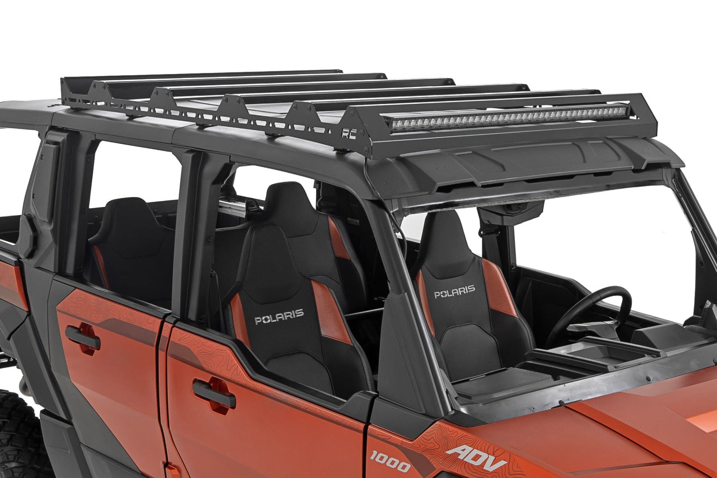 Rough Country 93173 Roof Rack | 40" Spectrum Series Single Row | Polaris XPEDITION ADV 5