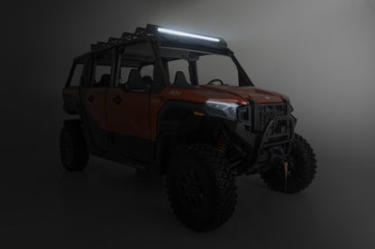 Rough Country 93172 Roof Rack | 40" Black Single Row | Polaris XPEDITION ADV 5