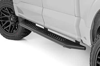 Rough Country 14011 OV2 Running Boards | Side Step Bars | Crew Cab | Ford F-150/Lightning/F-250/F-350 (15-26)